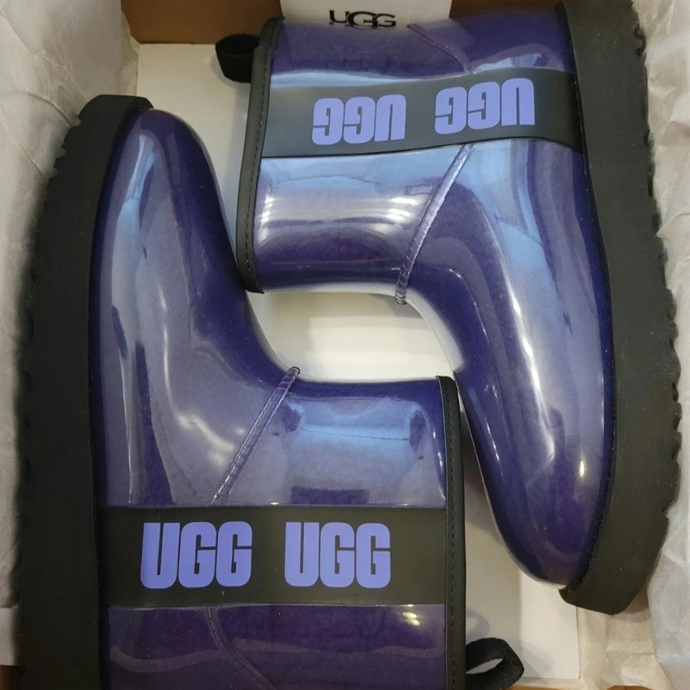 UGG Classic Clear Mini Boots - Purple